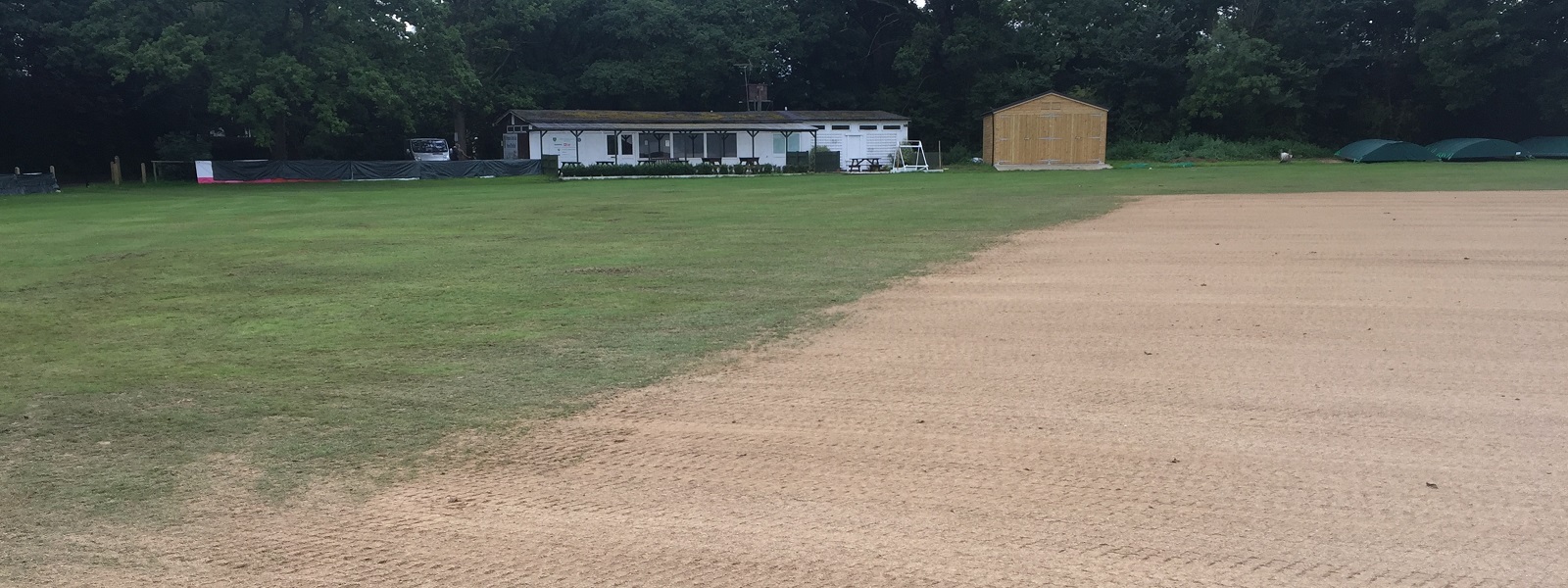 The outfield now blends seamlessly into the square